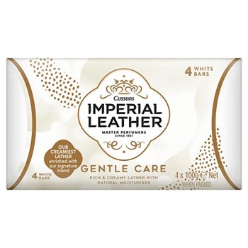 Imperial Leather Gentle Bar Soap 4 x 100g