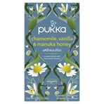Pukka Chamomile, Vanilla & Manuka Honey 20 Organic Herbal Tea Sachets 32g