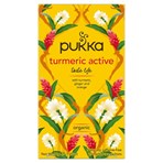 Pukka Organic Turmeric Active 20 Herbal Tea Sachets 36g