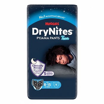 DryNites Teen 9 Pyjama Pants Age 8-15 27-57kg