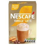Nescafé Vanilla Latte 8 x 18.5g (148g)