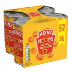 Heinz Hoops 4 x 400g