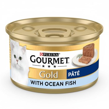Gourmet Gold Pâté with Ocean Fish 85g
