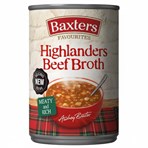Baxters Favourites Highlanders Beef Broth 400g