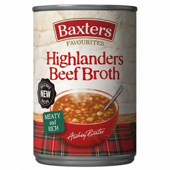 Baxters Favourites Highlanders Beef Broth 400g