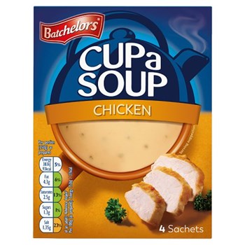 Batchelors 4 Cup a Soup Chicken Sachets 81g