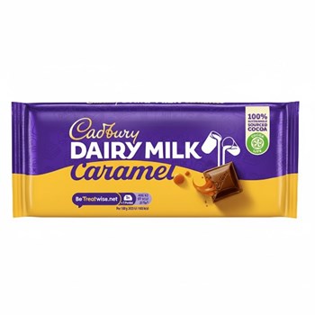 Cadbury Dairy Milk Caramel Chocolate Bar 120g