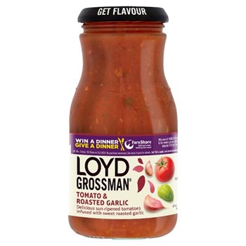 Loyd Grossman Tomato & Roasted Garlic 350g