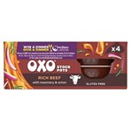 OXO Stock Pots Rich Beef with Rosemary & Onion 4 x 20g (80g)
