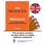 Ten Motives Regular Refills 16mg/ml 4 Pack