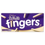 Cadbury Fingers Crossed White Chocolate Biscuits 114g