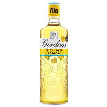 Gordon's Sicilian Lemon Distilled Flavoured Gin 37.5% vol 70cl Bottle