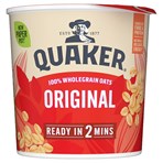 Quaker Oat Original Porridge Pot 45g