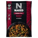 Naked Korean Style Beef Flavour Egg Noodles 100g