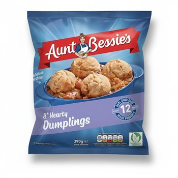 Aunt Bessie's 8 Hearty Dumplings 390g