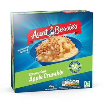 Aunt Bessie's Scrumptious Apple Crumble 500g