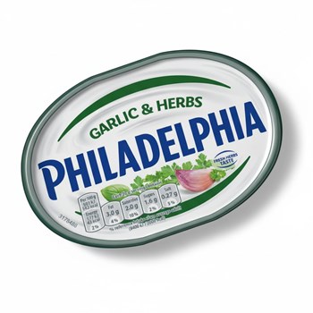 Philadelphia Garlic & Herbs 165g