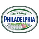 Philadelphia Garlic & Herbs 165g