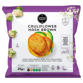 Strong Roots 9 Cauliflower Hash Brown 375g