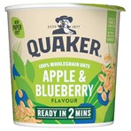 Quaker Oat So Simple Apple & Blueberry Porridge Pot 57g