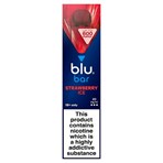 blu bar Strawberry Ice Disposable Vape 20mg/ml