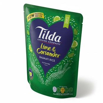 Tilda Microwave Lime and Coriander Basmati Rice 250g