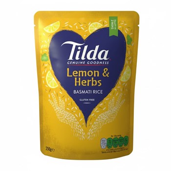 Tilda Microwave Lemon & Herbs Basmati Rice 250g