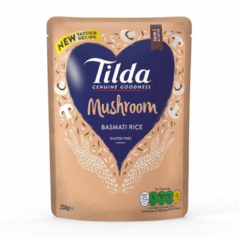 Tilda Microwave Mushroom Basmati Rice 250g