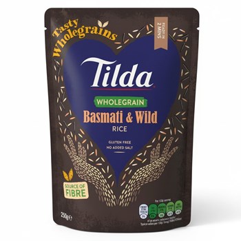 Tilda Wholegrain Basmati and Wild Rice 250g