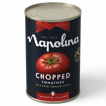 Napolina Chopped Tomatoes in a Rich Tomato Juice 400g