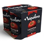 Napolina Chopped Tomatoes in a Rich Tomato Juice 4 x 400g