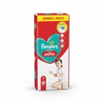 Pampers Baby-Dry Nappy Pants Size 7, 48 Nappies, 17kg+, Jumbo+ Pack