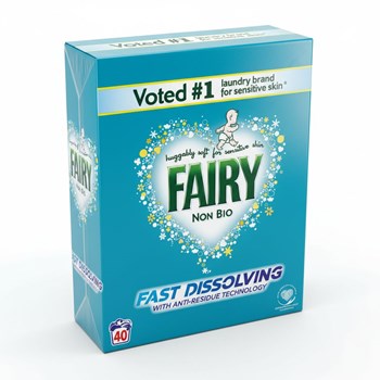 Fairy Non Bio Washing Powder 2.6KG, 40 Washes