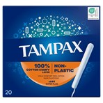 Tampax Super Plus Tampons With Cardboard Applicator 20 Count