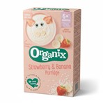 Organix Strawberry & Banana Porridge 6+ Months 120g