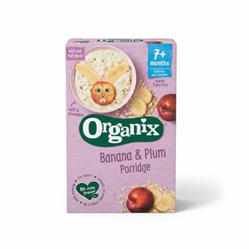 Organix Banana & Plum Porridge 200g