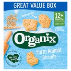 Organix Farm Animal Organic Toddler Snack Biscuits 100g