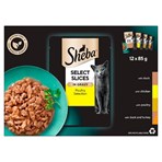 Sheba Select Slices in Gravy Poultry Selection 12 x 85g (1.02kg)