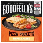 Goodfella's Triple Cheese Pizza Pockets 2 Pack 250g