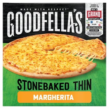 Goodfella's Stonebaked Thin Margherita 345g