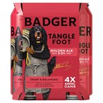 Badger Tangle Foot Golden Ale 4 x 440ML