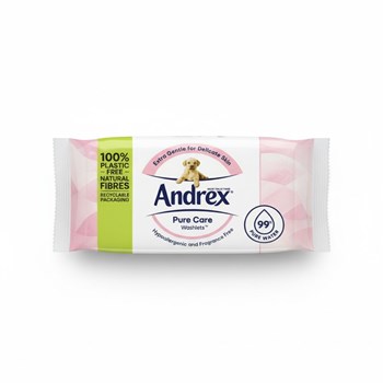 Andrex Pure Care Washlets Moist Toilet Tissue Single Pack 36 Sheets