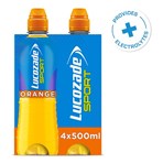 Lucozade Sport Drink Orange 4 x 500ml