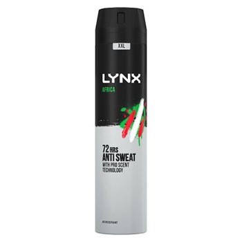 Lynx  Antiperspirant Deodorant Spray XXL Africa 250 ml 