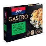 Young's Gastro Cod, Spinach, Cheese & Potato Gratin Meal for One 360g