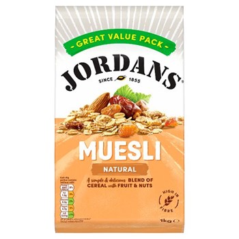 Jordans Natural Muesli 1kg