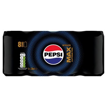 Pepsi Max Caffeine Free 8 x 330ml