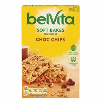Belvita Breakfast Biscuits Soft Bakes Choc Chips 250g