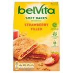 Belvita Breakfast Biscuits Soft Bakes Filled Strawberry 250g