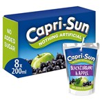 Capri Sun No Added Sugar Apple and Blackcurrant 8 x 200ml